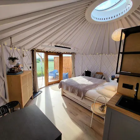 Izera Glamping Adults - Luksusowe Jurty&spa Luxusní stan Gajowka (Lower Silesia)