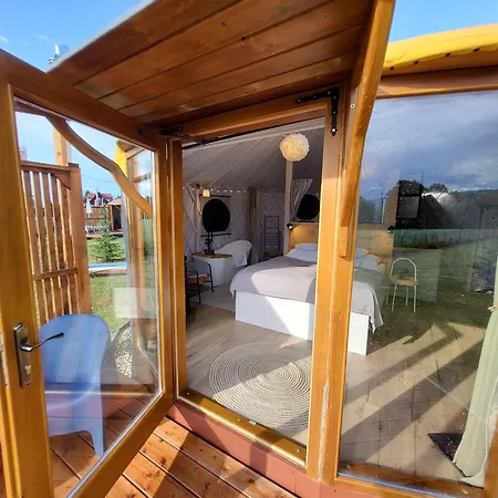 Luxusní stan Izera Glamping Adults - Luksusowe Jurty&spa Gajowka (Lower Silesia)