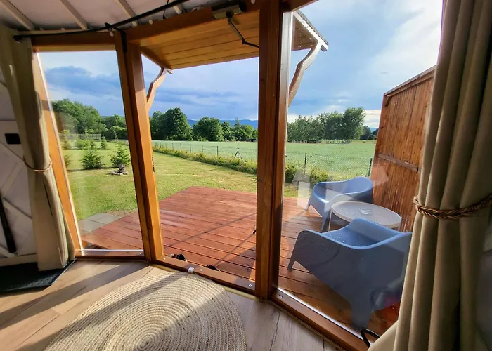 Luxury tent Izera Glamping Adults - Luksusowe Jurty&spa Gajowka (Lower Silesia)