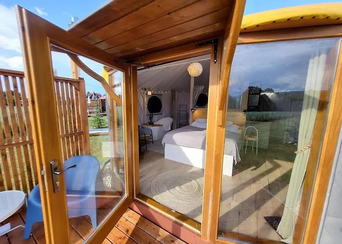 Luxury tent Izera Glamping Adults - Luksusowe Jurty&spa Gajowka (Lower Silesia)